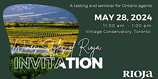 Imagem principal do evento Wines of Rioja Agent Tasting & Training