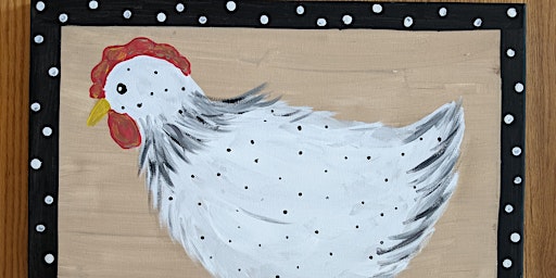 Imagen principal de Paint Night for Everyone!- Online!-Speckled Chicken