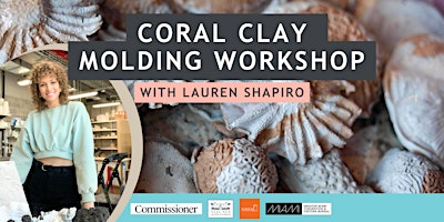 Primaire afbeelding van FREE | Coral Clay Molding Workshop: The Blue Horizon Project