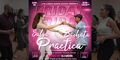 Salsa and Bachata Practice Party primary image