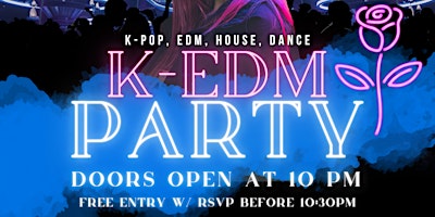 Imagen principal de K-EDM Party w/ DJ Peach