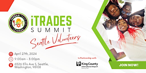 Imagem principal do evento iTrades Summit Volunteers