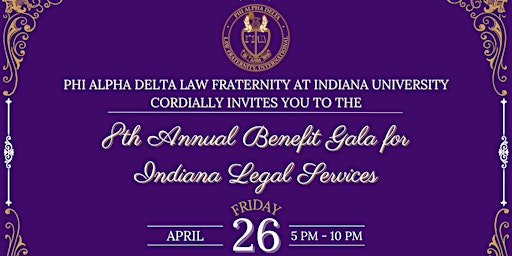 Imagen principal de 8th Annual Benefit Gala for Indiana Legal Services