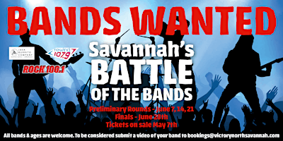 Imagen principal de Savannah's Battle of the Bands - Week 1