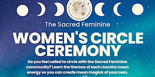 Imagem principal de The Sacred Feminine Full Pink Moon Ceremony