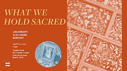 What We Hold Sacred