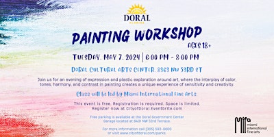 Painting Workshop for adults primary image
