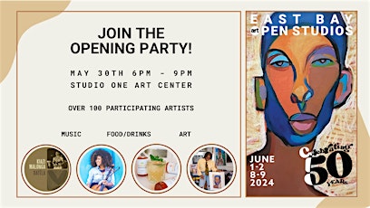 Opening Party and Salon Exhibition for East Bay Open Studios