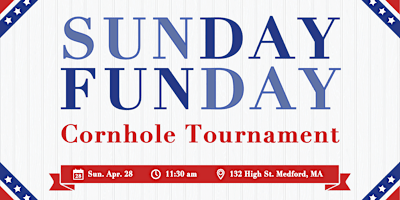 Imagem principal do evento Sunday Funday Cornhole Tournament