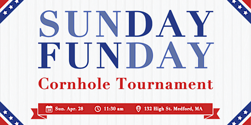 Primaire afbeelding van Sunday Funday Cornhole Tournament