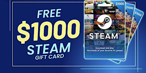 Imagen principal de Top Update~))Free Steam Gift Cards - Free Steam Gift Card Codes 2024