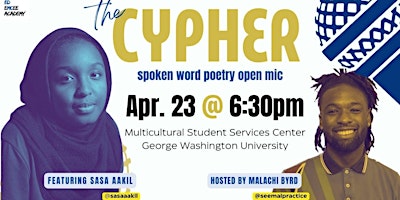 The Cypher Spoken Word Open Mic primary image