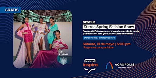 Hauptbild für Desfile:  Etérea Spring Fashion Show