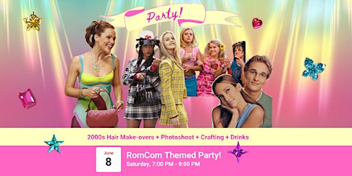 Imagem principal do evento RomCom Themed Party!