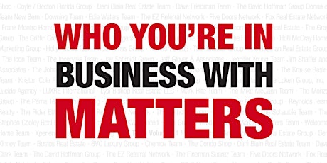 Who You're In Business with Matters: Command Your Business primary image