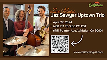Live Music Featuring "Jaz Sawyer Uptown Trio" primary image