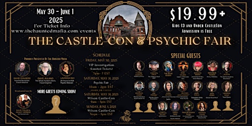 Immagine principale di The Castle-Con & Psychic Fair VENDOR APPLICATIONS 