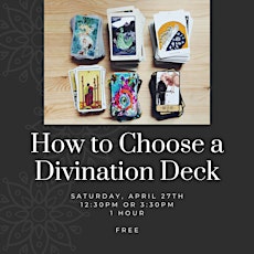 How to Choose a Divination Deck