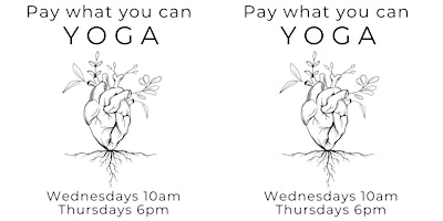Image principale de Pay What You Can Yoga!