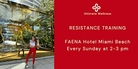 Resistance Training at Faena's Gym