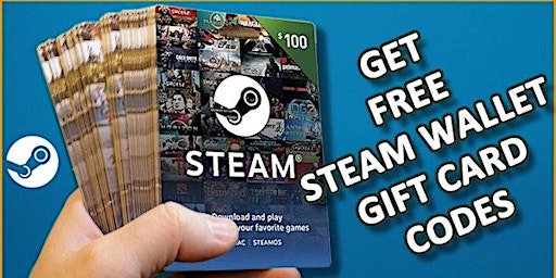 Steam gift card codes || Get free $100 codes || Steam gift card codes 2024 primary image