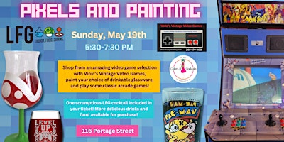 Imagem principal do evento Pixels & Painting with LFG Gaming Bar!