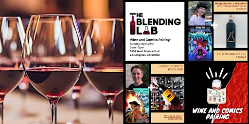 Immagine principale di Wine and Comics Pairing - Curated Wine Pairings for 2 Fan-Favorite Comics! 