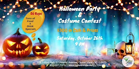 Halloween Party & Costume Contest - The Salted Rim
