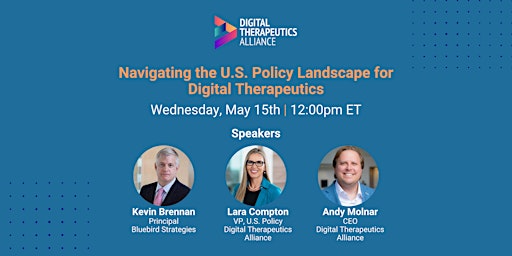Primaire afbeelding van Navigating the U.S. Policy Landscape for Digital Therapeutics