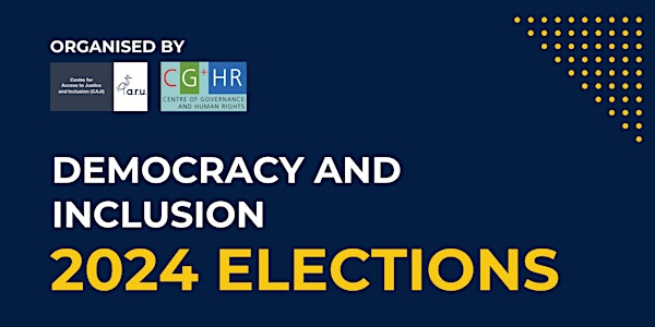 Roundtable on 2024 elections: democracy and inclusion