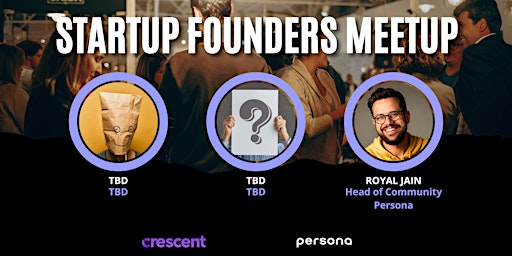 Primaire afbeelding van Startup Founders meetup in SF