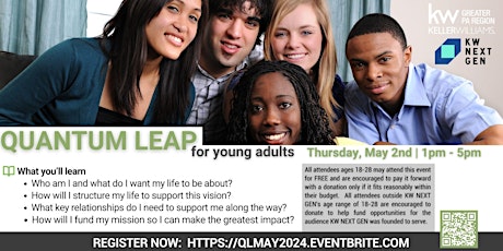 Quantum Leap For Young Adults - May 2024 primary image