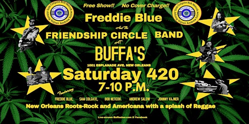 Freddie Blue & Friendship Circle 420 Saturday Celebration primary image