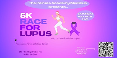 Primaire afbeelding van TPA's MedClub 5K Race for Lupus