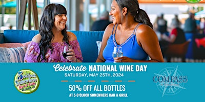 National Wine Day Celebration primary image