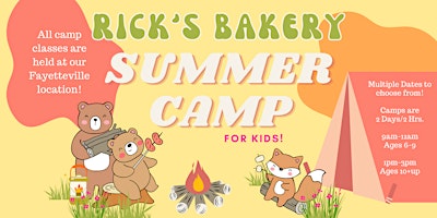 Summer Camp Session 8 (AUGUST 1 - 2) AGES 6-9