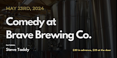 Imagem principal de Stand-up Comedy at Brave Brewing Company