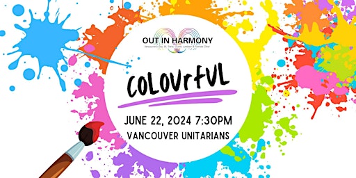 Imagem principal do evento Out In Harmony - Colourful