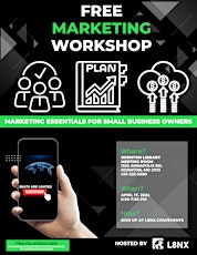 Free Small Business Marketing Workshop TOMORROW