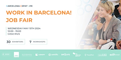 Imagen principal de Work in Barcelona! Job Fair