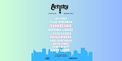 The Neon Row presents Artistry primary image