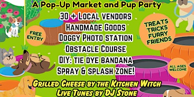 Image principale de Dog Days of Summer: Pop-Up Market and Pup Party