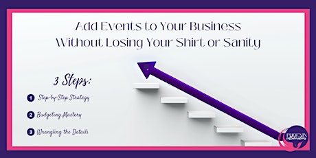Add Events to Your Business Without Losing Your Shirt of Your Sanity
