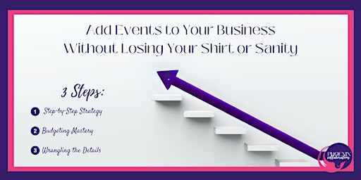 Hauptbild für Add Events to Your Business Without Losing Your Shirt of Your Sanity