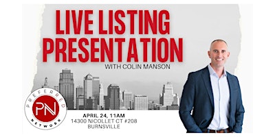 Live Listing Presentation With Colin Manson primary image