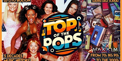 Imagem principal do evento Top of the Pops - Revival Night