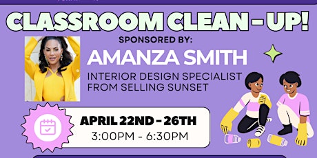 Classroom Cleanup- Amanza Smith