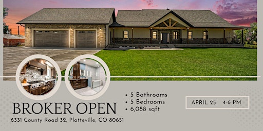 Hauptbild für BROKER OPEN: 6331 County Road 32