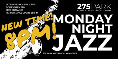 Hauptbild für Monday Night Jazz